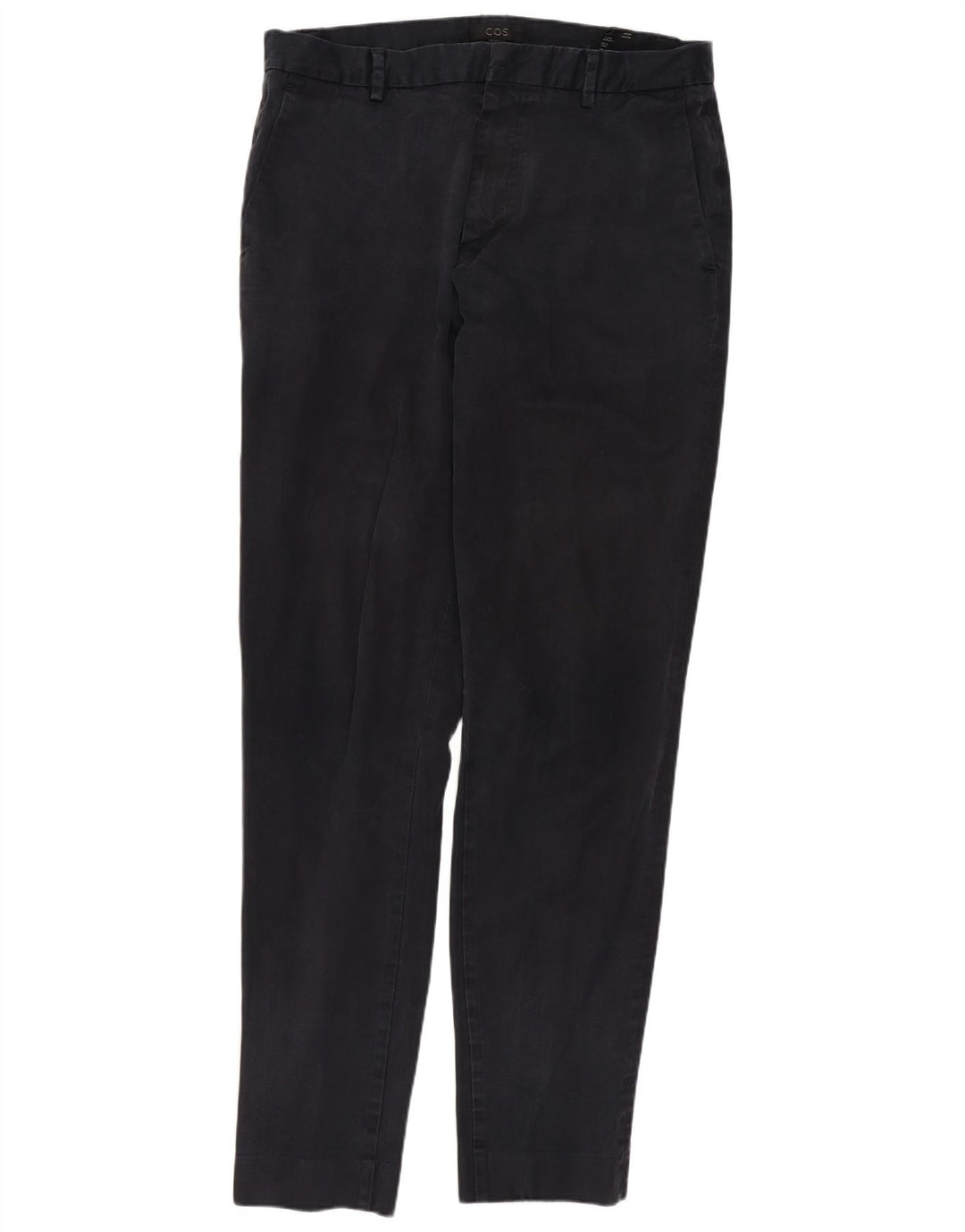 Мужские узкие брюки-чиносы COS EU 48, средние W30 L31, темно-синие, хлопковые