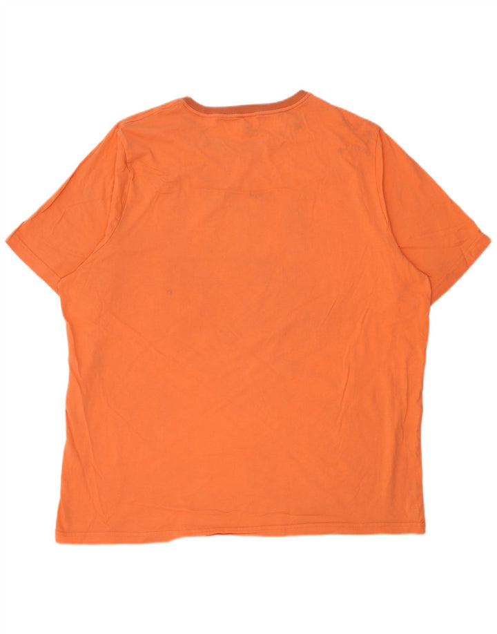 Мужская футболка с рисунком Puma Valencia 2XL оранжевая