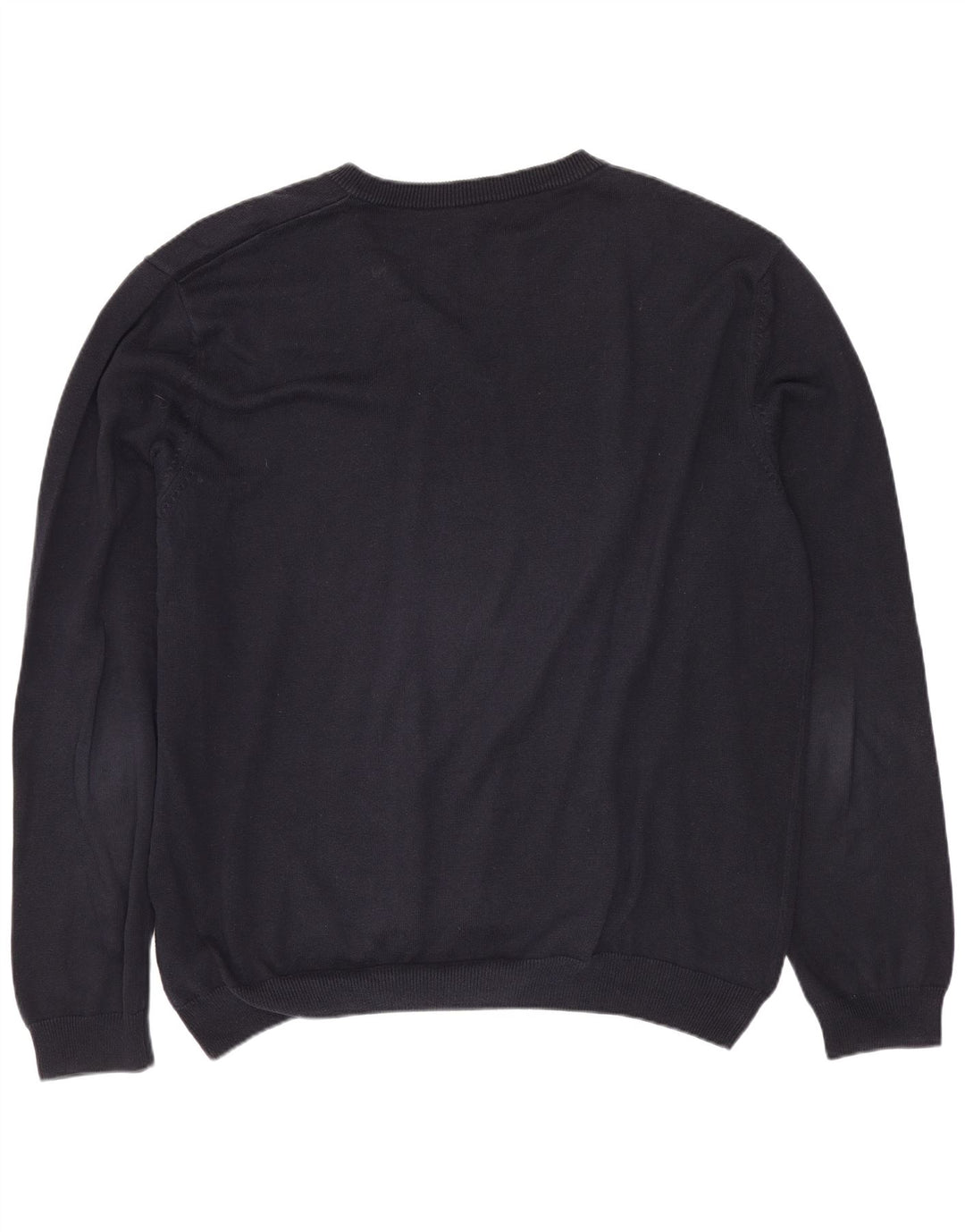 Мужской джемпер с v-образным вырезом HUGO BOSS XL, темно-синий, хлопок