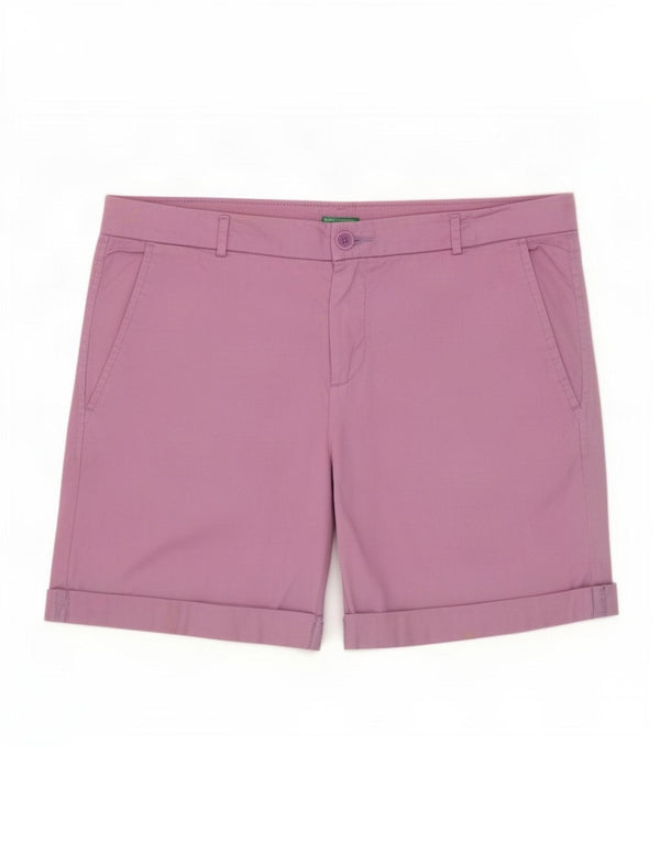 Женские шорты чинос Benetton IT 44 Medium W34 Фиолетовые