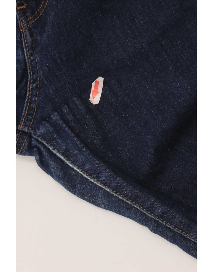 Женские обтягивающие джинсы Levi's W32 L34, темно-синие, хлопок