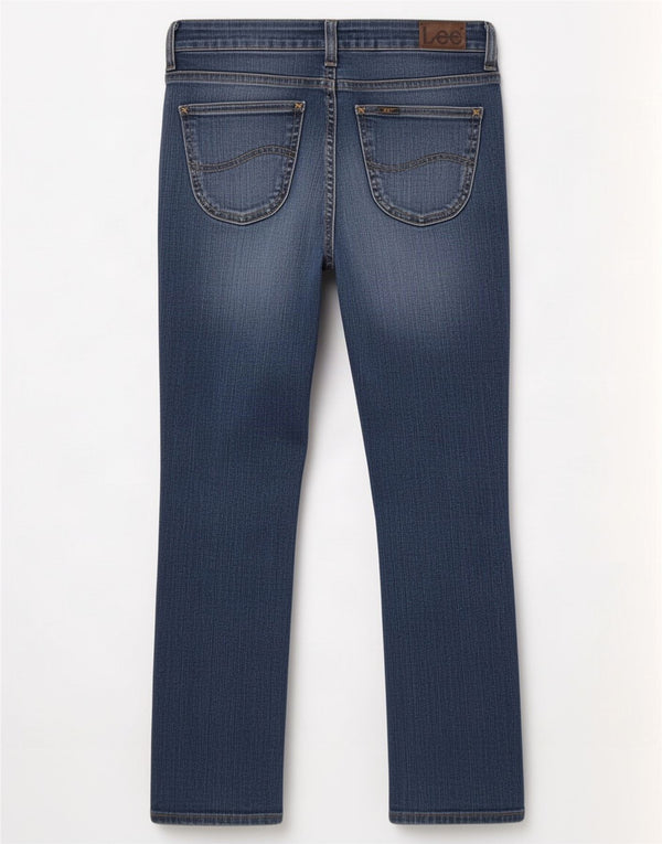 Женские прямые джинсы Lee Cameron W28 L26, синий хлопок