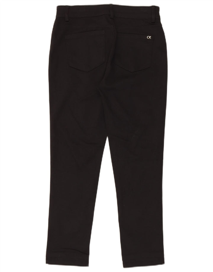 Женские джинсы скинни Calvin Klein US 6, средние W28 L27, черный полиэстер