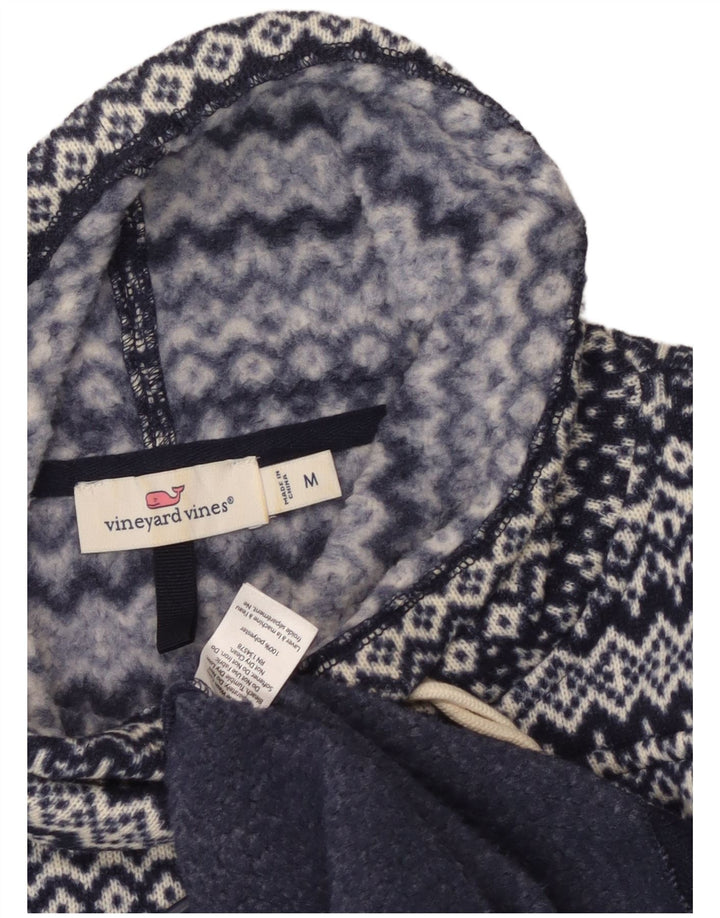 Женский свитер-свитшот VINEYARD VINES UK 14, средний темно-синий Fair Isle