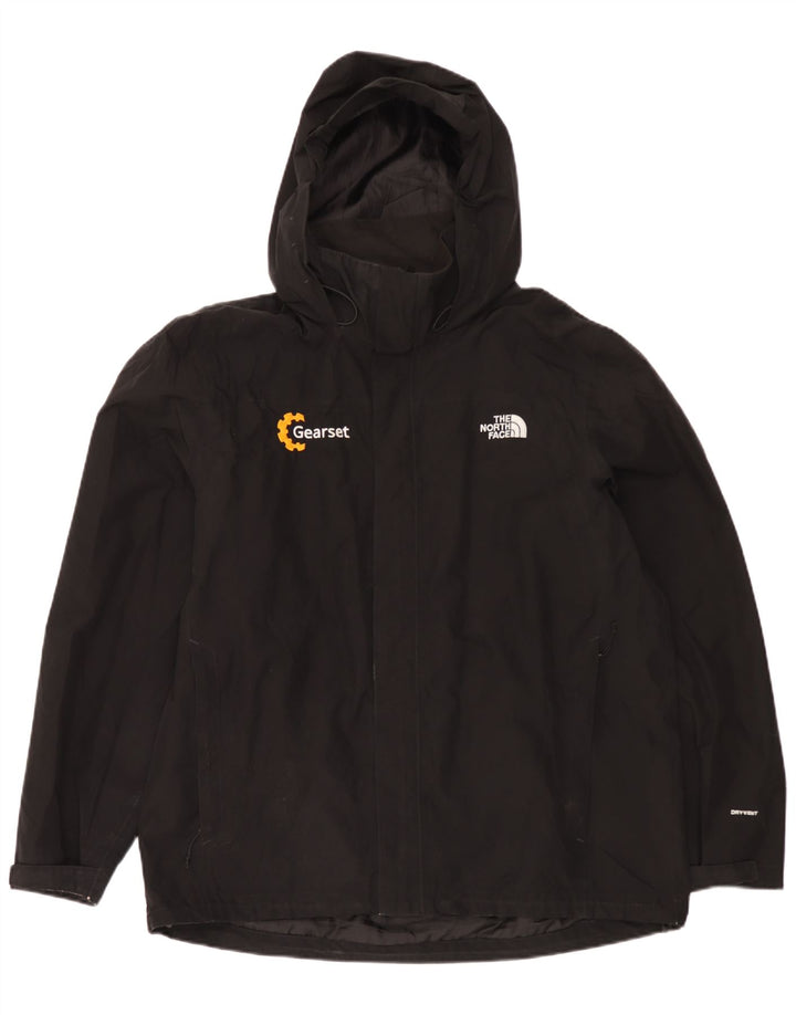 Мужская дождевик с капюшоном The North Face UK 42 XL, черный полиэстер