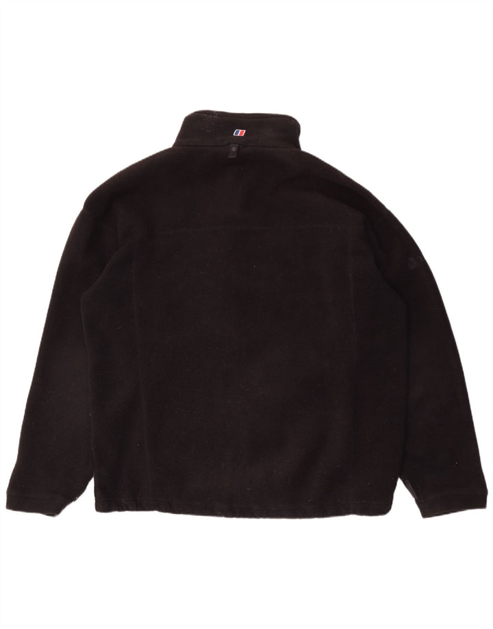 Мужская флисовая куртка BERGHAUS UK 42 XL, черный полиэстер
