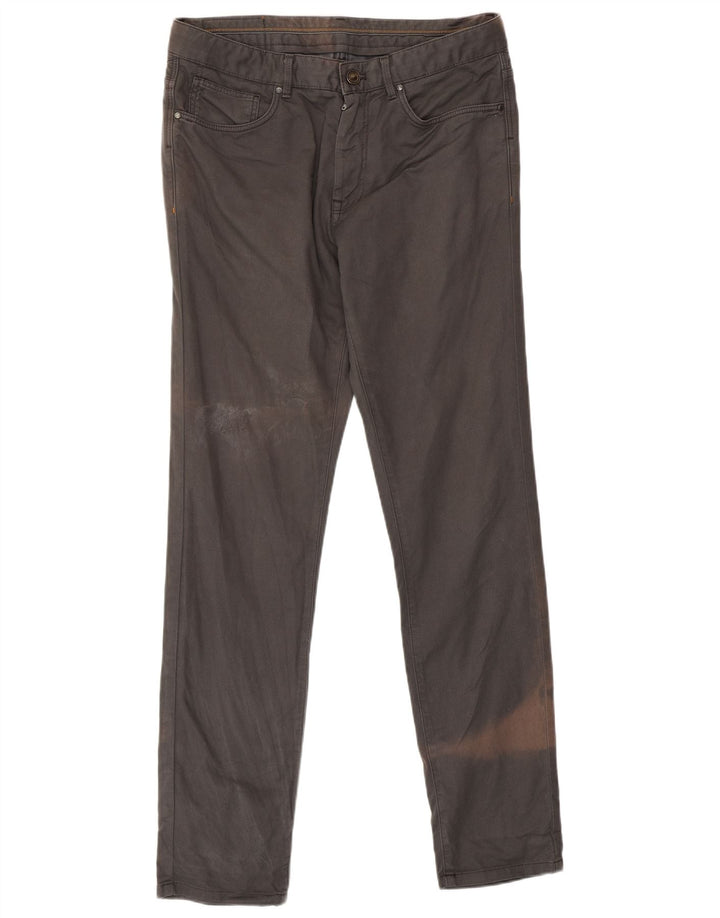 Брюки мужские повседневные узкие Zara EU 40 Medium W31 L32 Серые