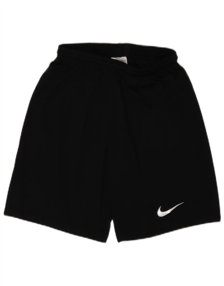 Мужские спортивные шорты Nike Slim Fit, маленькие черные из полиэстера