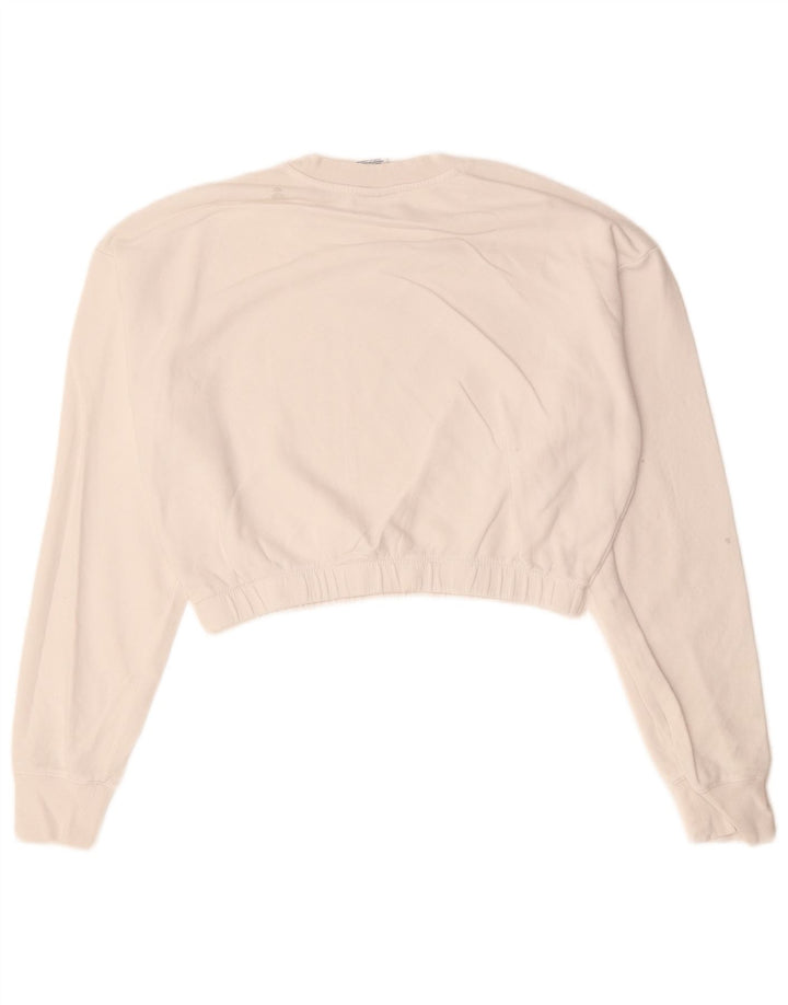 Женский укороченный свитер CHAMPION UK 18 XL, белый хлопок