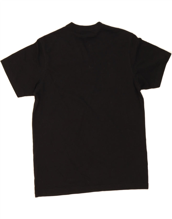 EDDIE BAUER Mens Legendwash T-Shirt Top Medium Black Cotton Vintage Eddie Bauer and Second-Hand Eddie Bauer from Messina Hembry 