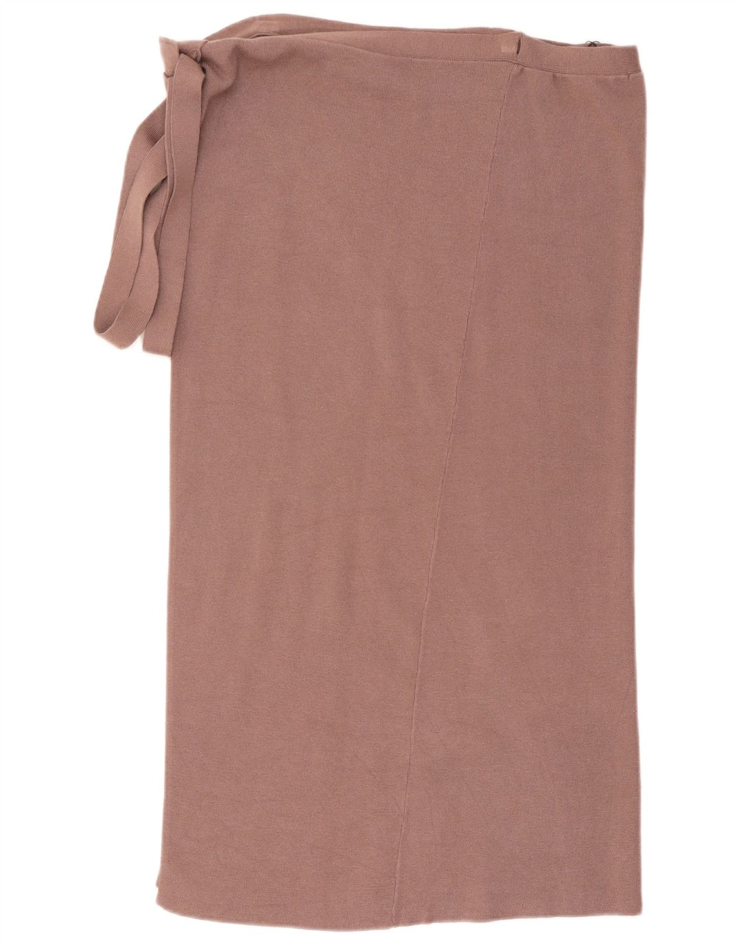 Женская трикотажная юбка с запахом Zara Medium W28 Коричневая вискоза