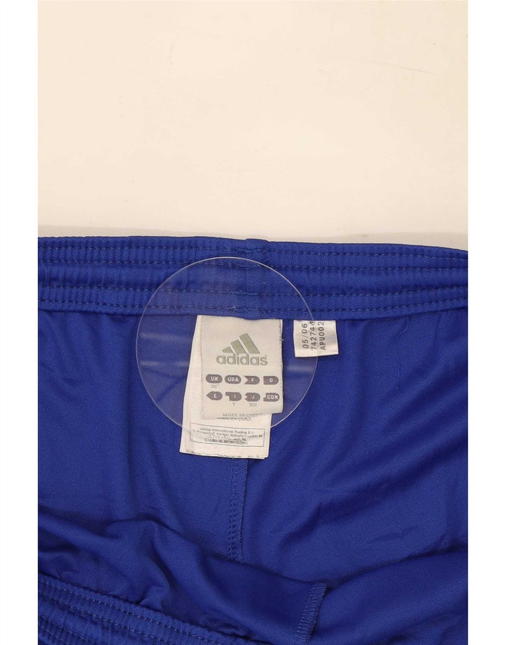 Мужские спортивные шорты Adidas Climalite, большие синие, полиэстер