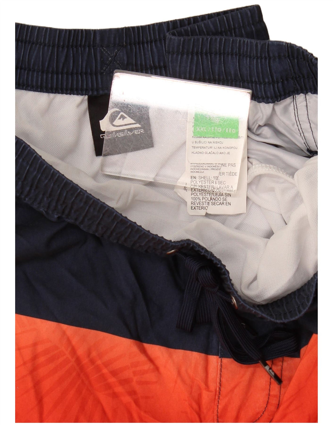 Мужские шорты для плавания Quiksilver 2XL, разноцветный полиэстер с цветными блоками