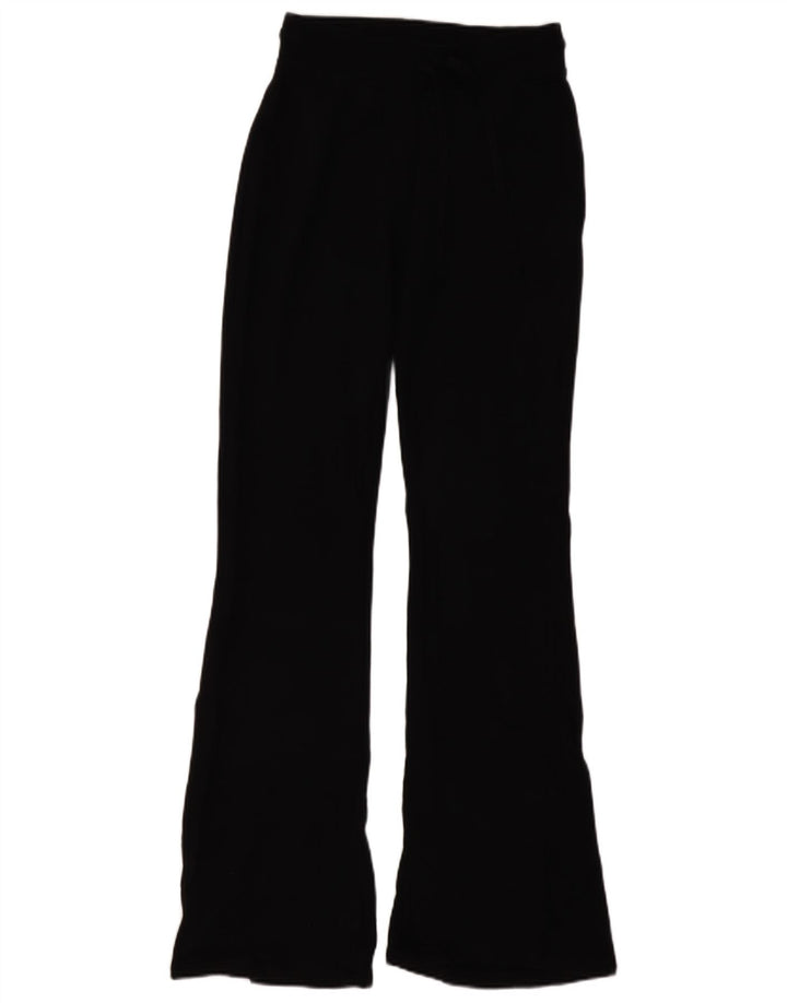 Женские спортивные брюки-клеш Zara UK 12, средний черный