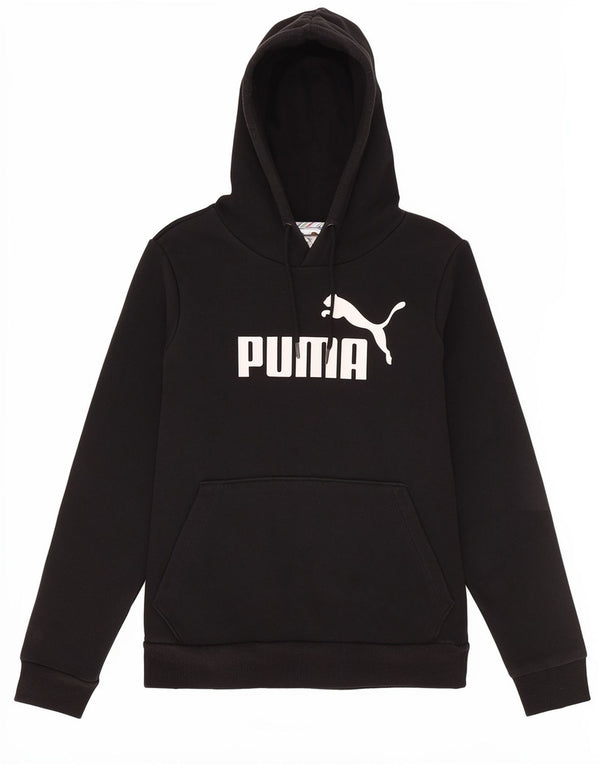 Женский джемпер с капюшоном Puma UK 10, маленький, черный, хлопок