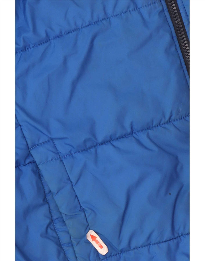 Стеганая куртка The North Face для мальчиков 15–16 лет, XL, синий полиэстер