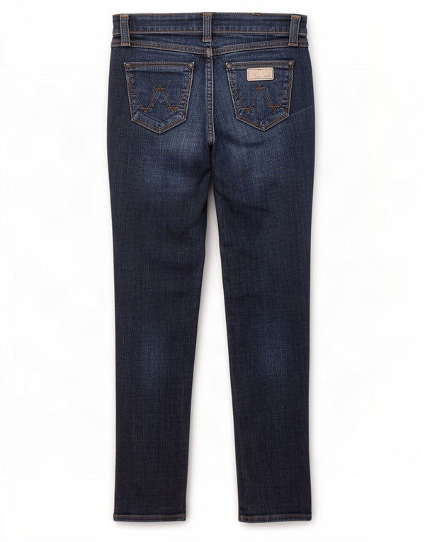 Женские джинсы Wrangler Lia Slim W27 L34, темно-синий хлопок