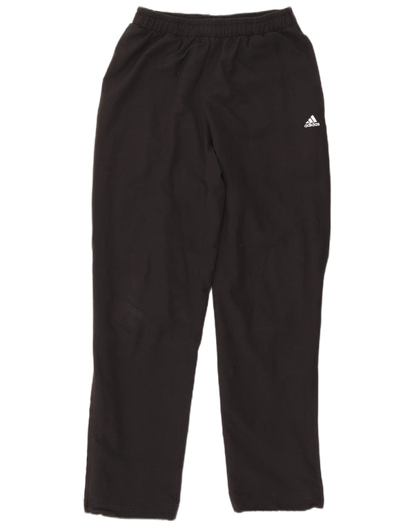 Adidas Mens Climalite Tracksuit Trousers Medium  Black Polyester