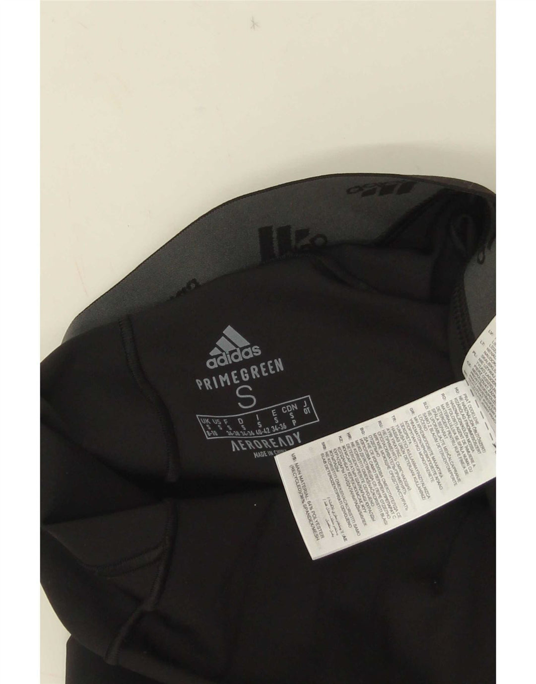 Женские леггинсы Adidas Aeroready UK 8/10, маленький черный полиэстер