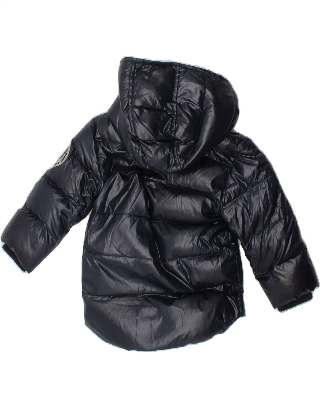 DIESEL Baby Boys Hooded Padded Jacket 6-9 Months Navy Blue Polyamide Vintage Diesel and Second-Hand Diesel from Messina Hembry 