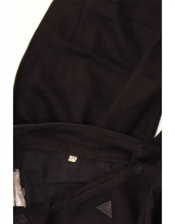 Женские джинсы скинни Guess Super Low W24 L27, черные