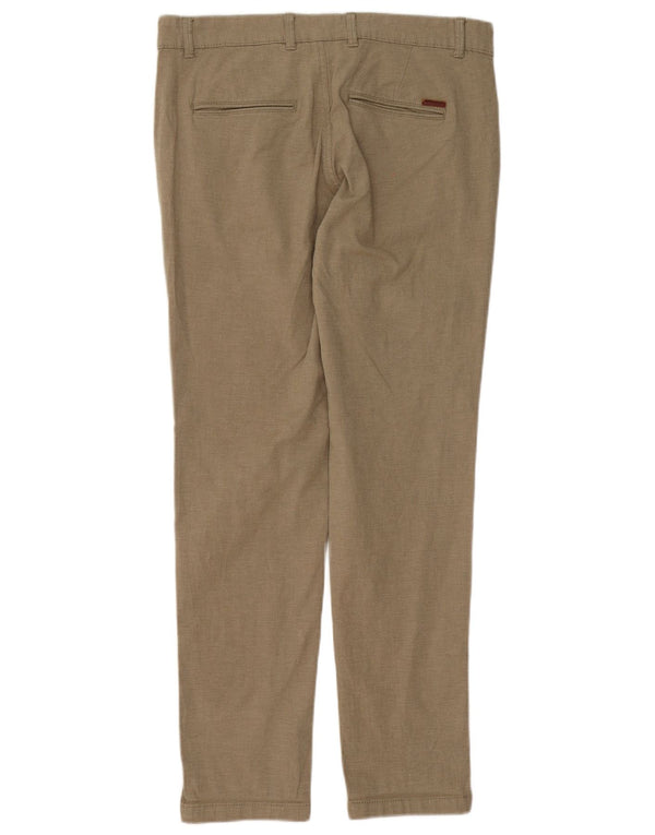 Мужские брюки-чиносы Jack & Jones W32 L32 цвета хаки, хлопок