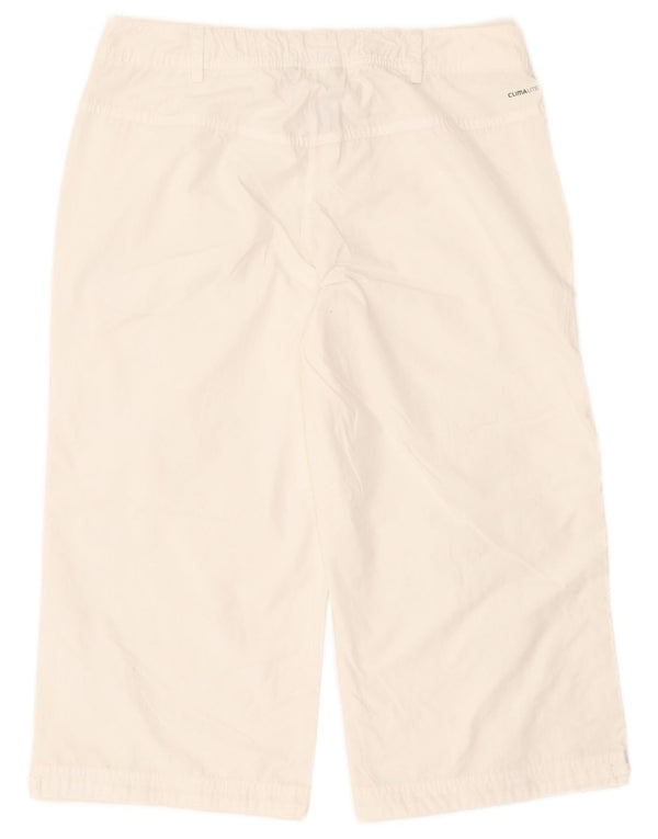 Женские брюки-капри Adidas Clima 365 UK 12 Medium W30 L20 белые