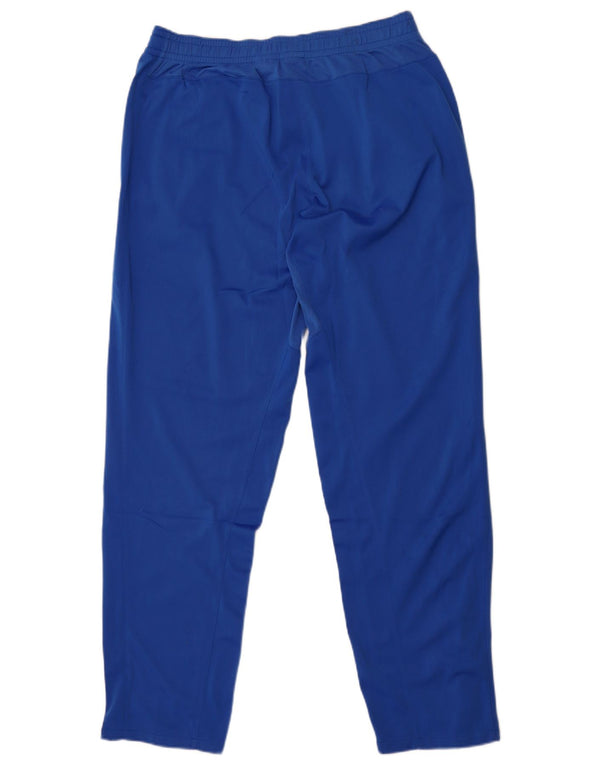 Nike Mens Tracksuit Trousers Large Blue Polyester
