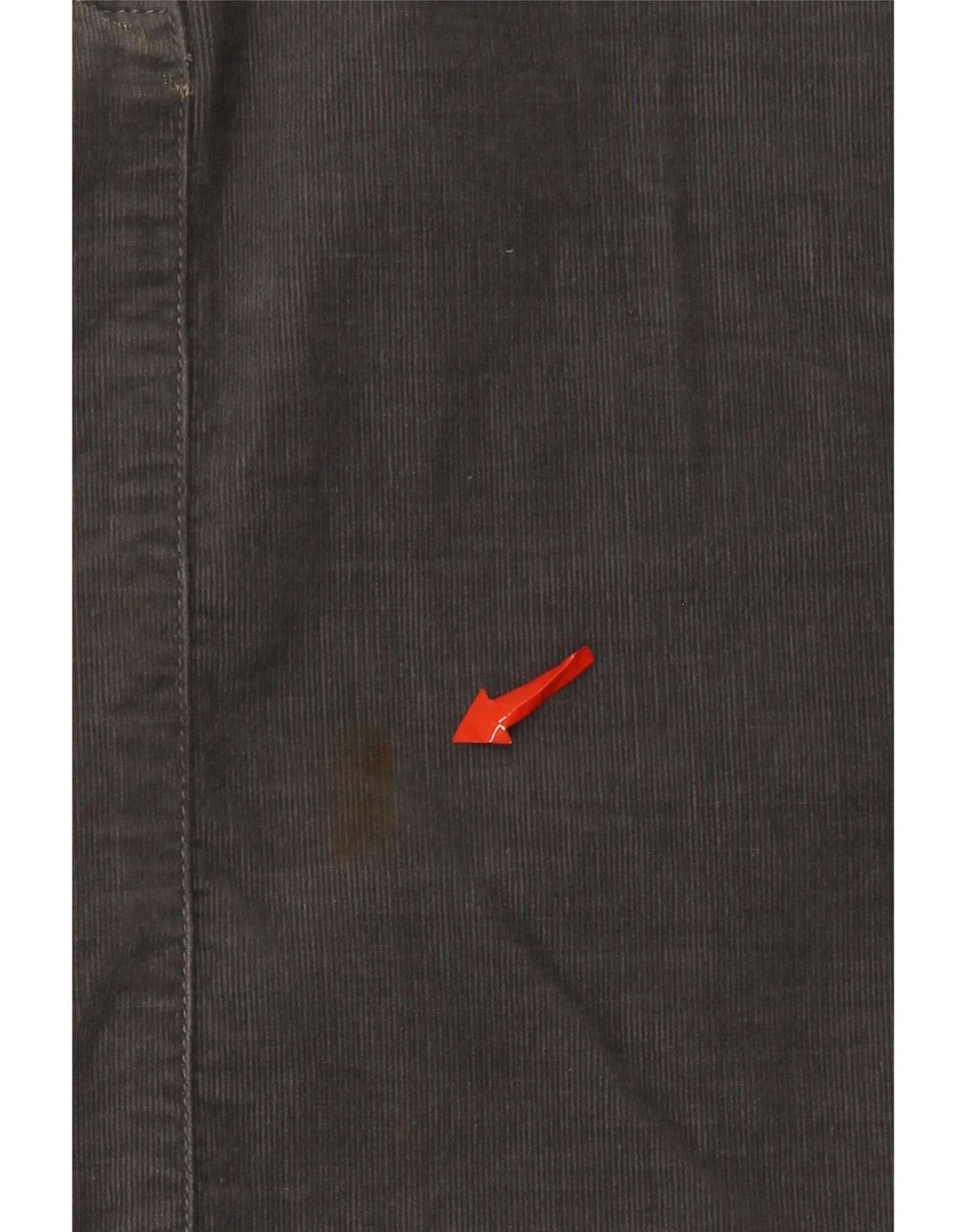 Женская мини-вельветовая юбка Benetton IT 42 Medium W30 Серый хлопок