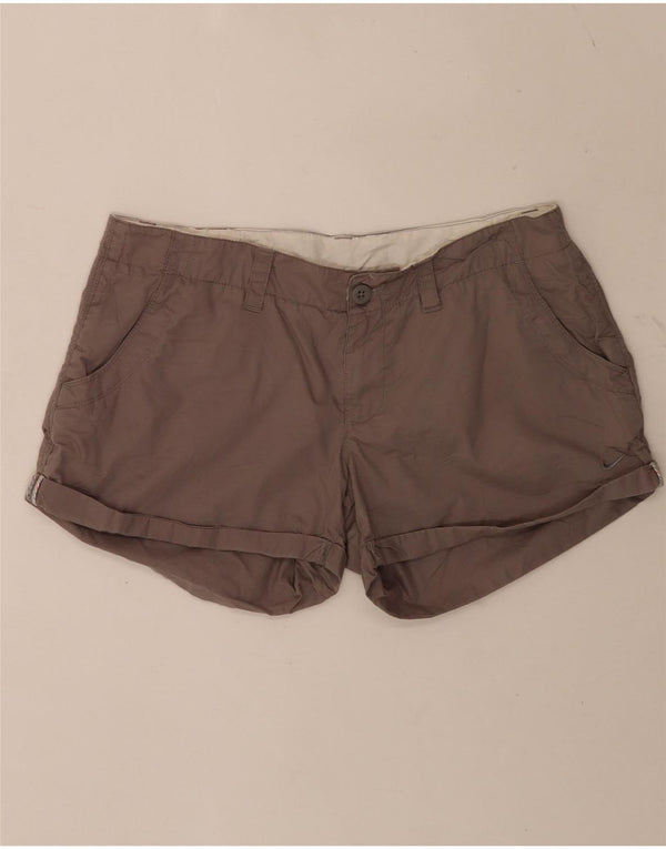 Женские повседневные шорты Nike UK 18 XL W36, серые, хлопок