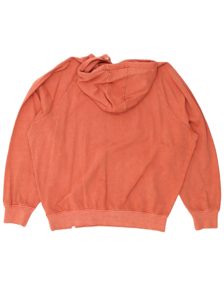 Женский джемпер с капюшоном оверсайз с рисунком ANIMAL, размер UK 14, большой розовый хлопок