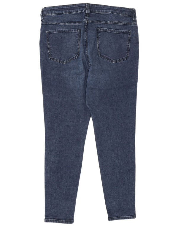 Женские джинсы скинни Marks & Spencer The Ivy UK 18 XL W36 L28 Синие
