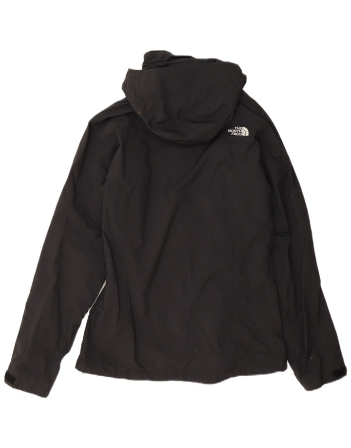 Женская дождевик с капюшоном The North Face UK 10, маленькая, черный нейлон