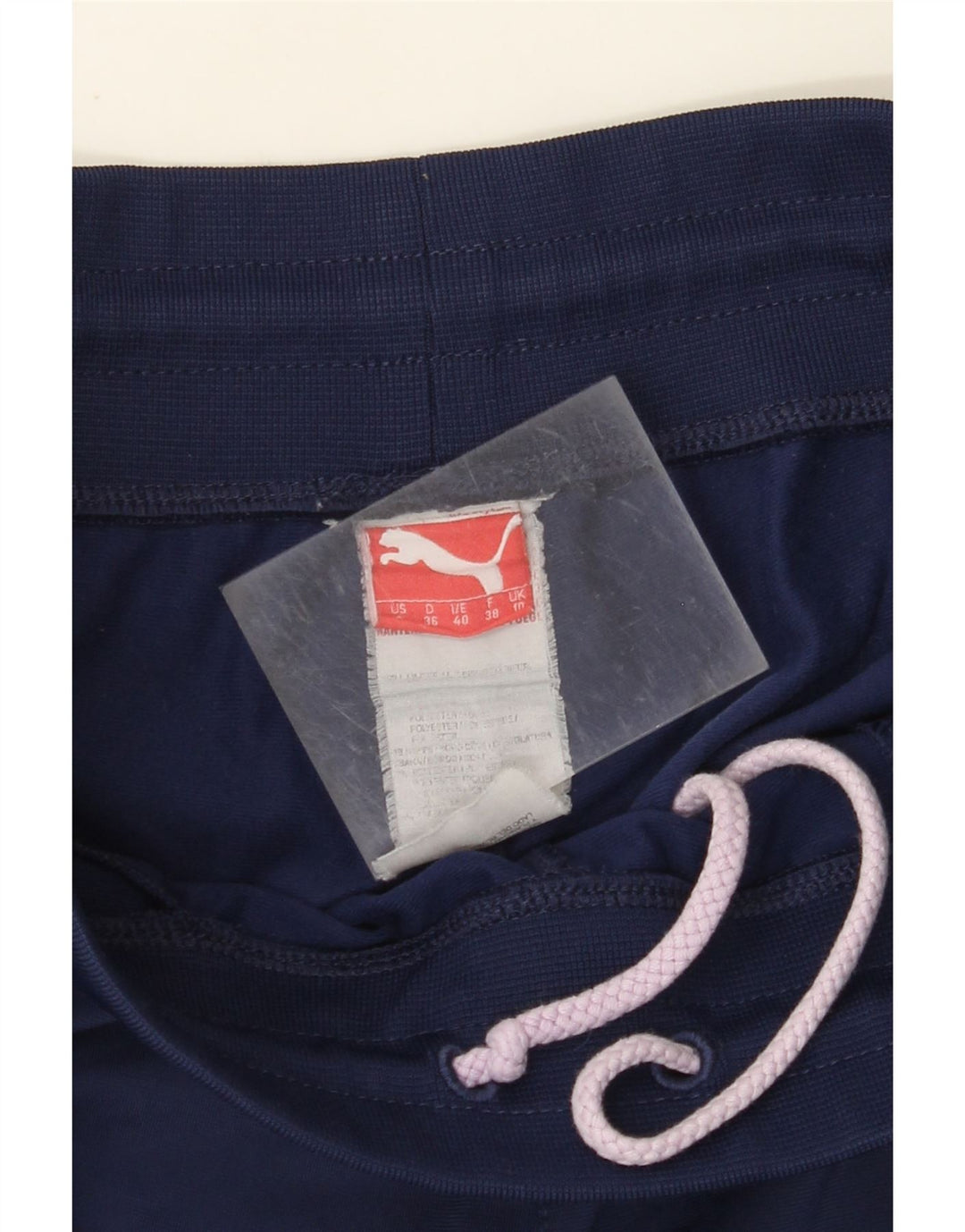 Женские спортивные брюки PUMA Joggers UK 10, маленькие темно-синие, полиэстер