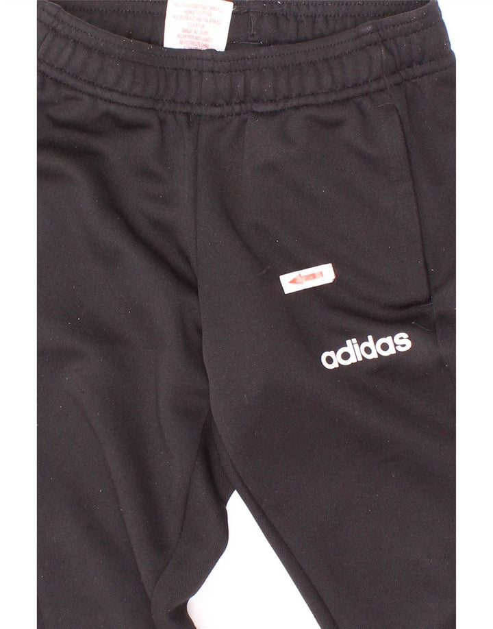 Спортивные брюки Adidas Climalite для мальчиков 3-4 года, черный полиэстер