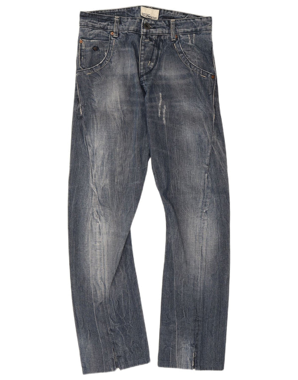 Женские узкие джинсы-бананы ENERGIE W30 L30, синие, хлопок