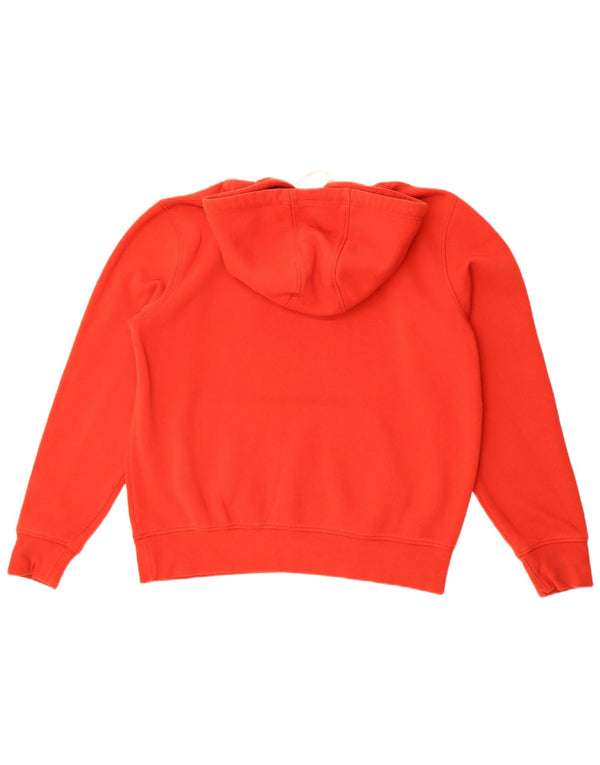 Tommy Hilfiger Womens Graphic Oversized Hoodie Jumper UK 16 Large Red