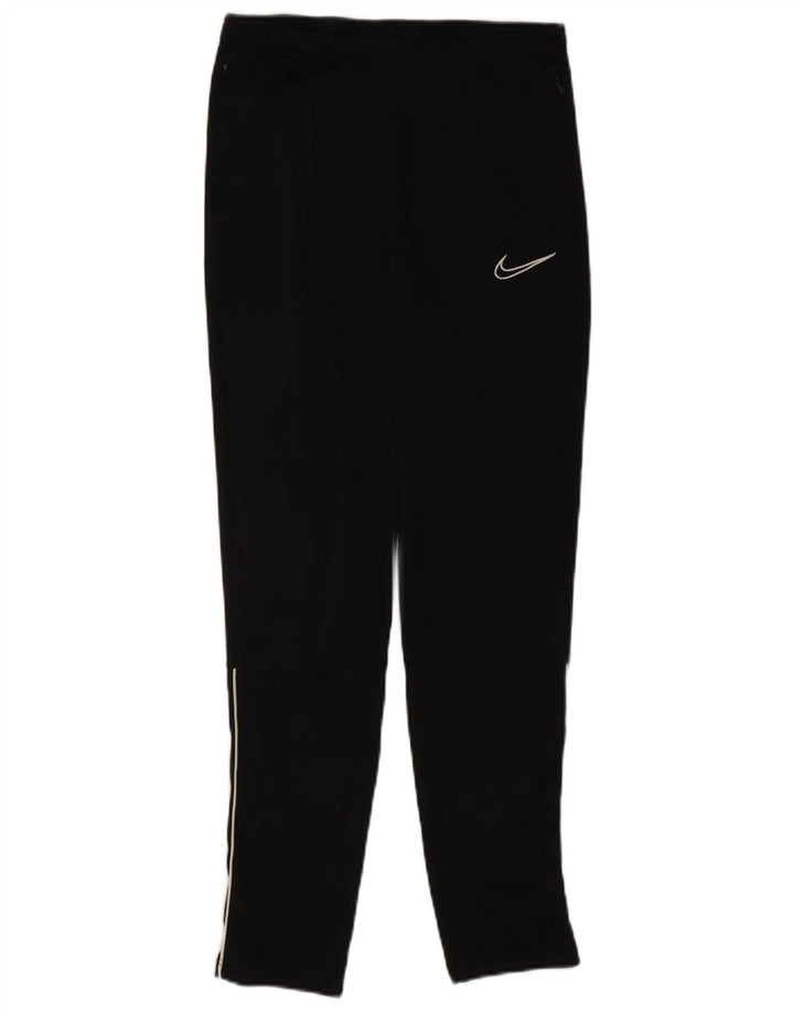 Женские спортивные брюки Nike Dri Fit UK 12, средний черный полиэстер