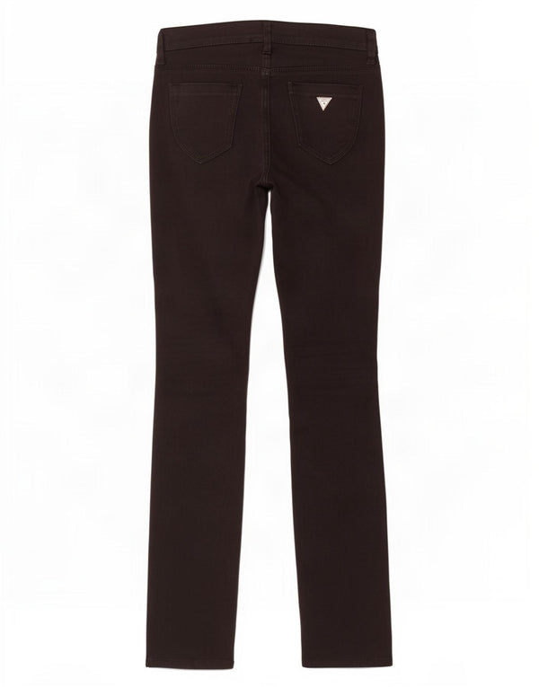 Женские узкие джинсы Guess W26 L33, черный хлопок