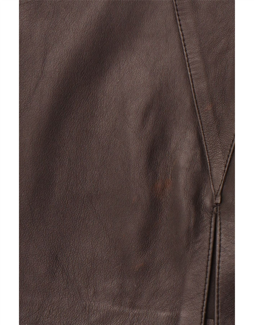 ВИНТАЖНАЯ Женская кожаная юбка W30, кожа среднего размера, черная с геометрическим узором