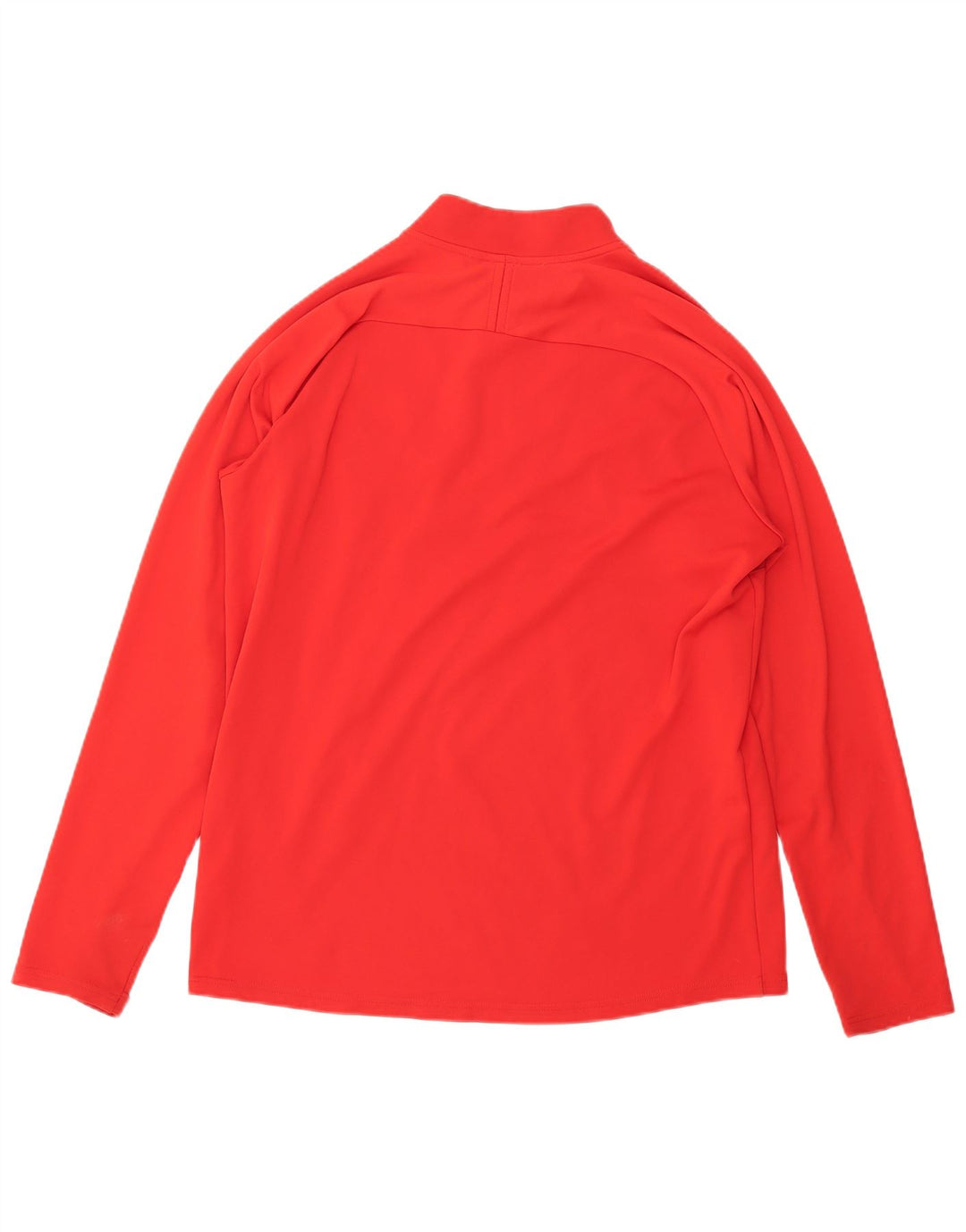 Мужской пуловер на молнии с рисунком Nike Dri Fit, спортивный костюм, большой красный
