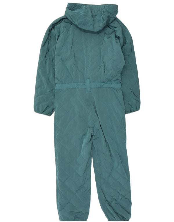 Женский лыжный комбинезон с капюшоном с открыткой IT 42, средний синий нейлон