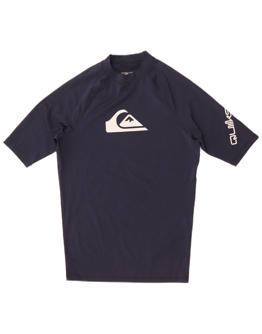 Мужская футболка с рисунком Quiksilver, средний темно-синий