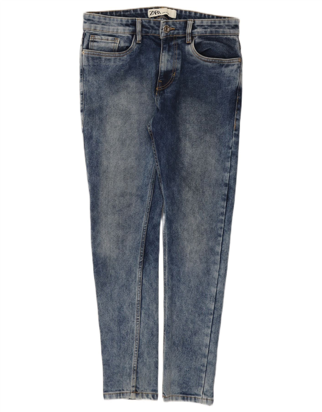 Женские узкие джинсы Zara W30 L29 синие