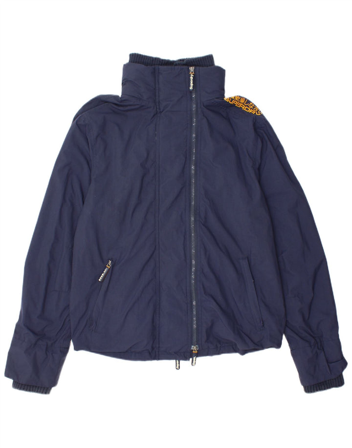 Женская ветровка Superdry The Windcheater UK 14, средний темно-синий