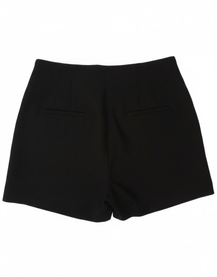 Женские шорты чинос Zara Medium W28, черный полиэстер