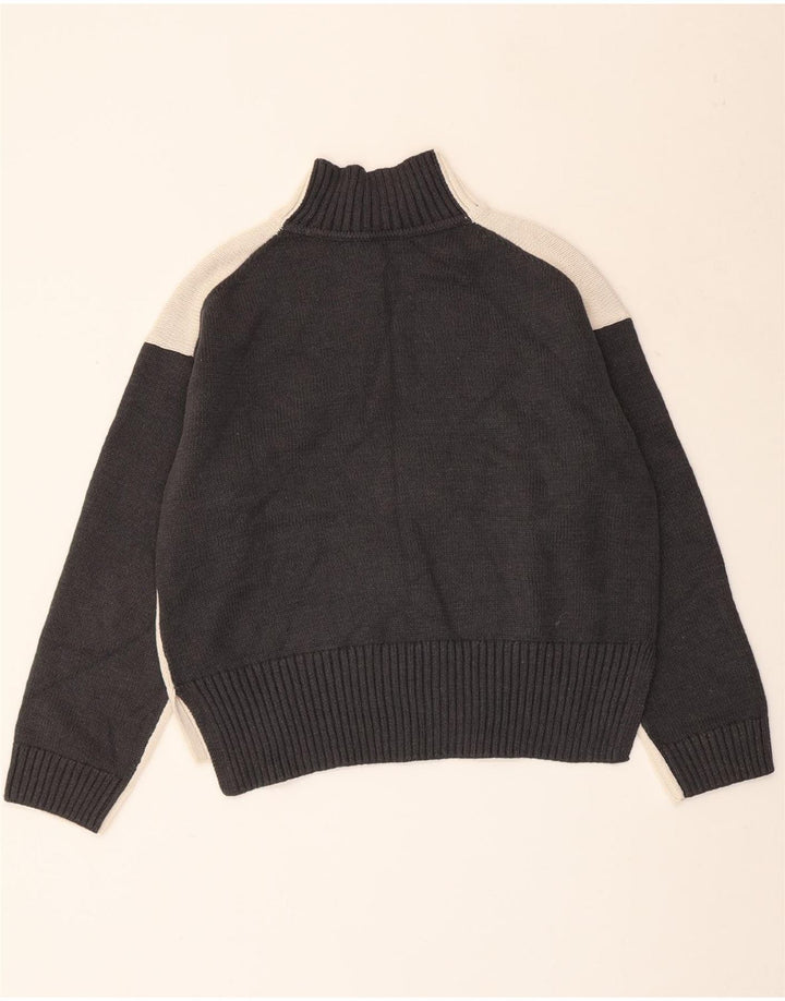 Женский джемпер с высоким воротником MARKS & SPENCER UK 14, средний белый