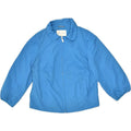 BANANA REPUBLIC Womens Bomber Jacket UK 14 Medium Blue Polyester | Vintage Banana Republic | Thrift | Second-Hand Banana Republic | Used Clothing | Messina Hembry 