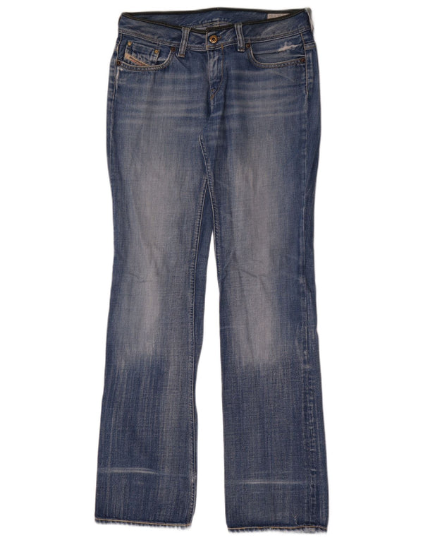Женские джинсы Diesel BEBEL Bootcut W30 L34 синие, хлопок