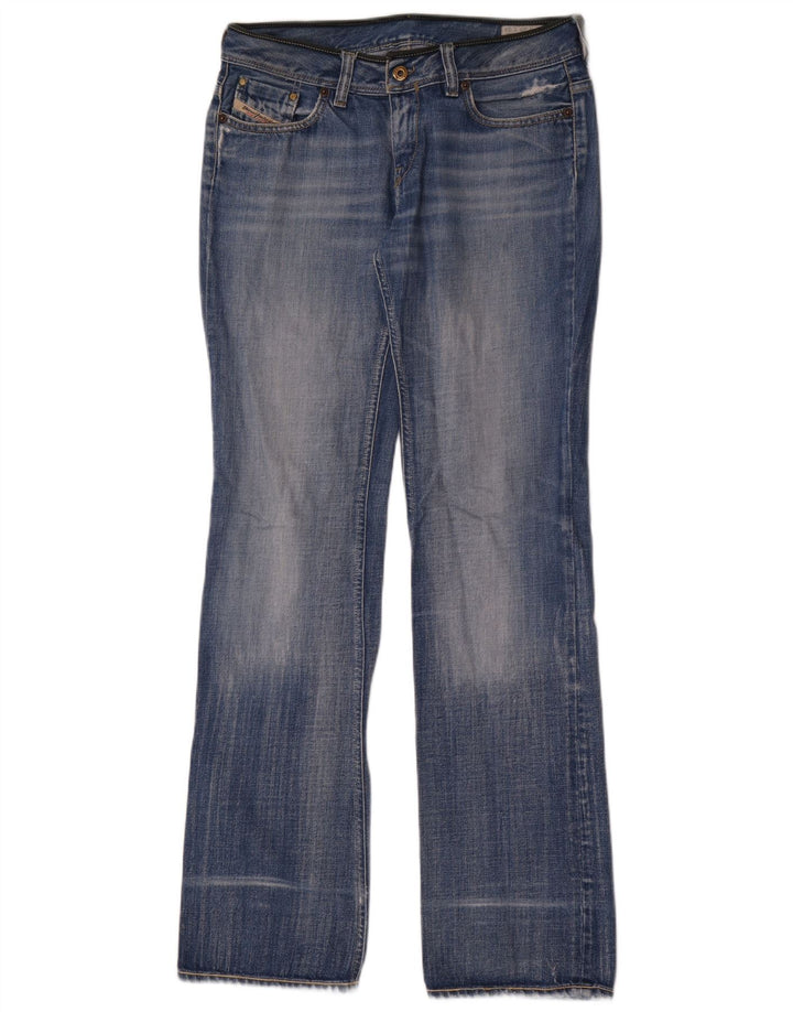 Женские джинсы Diesel BEBEL Bootcut W30 L34 синие, хлопок